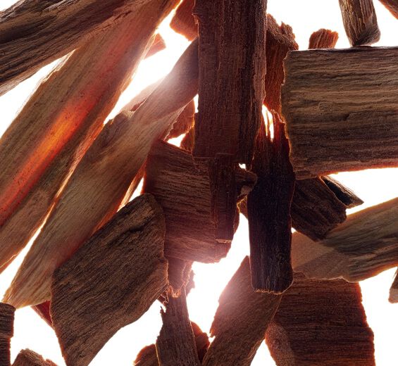 Sandelträ-Sandelwood essentiell olja-Santalum album (sandalwood) oil