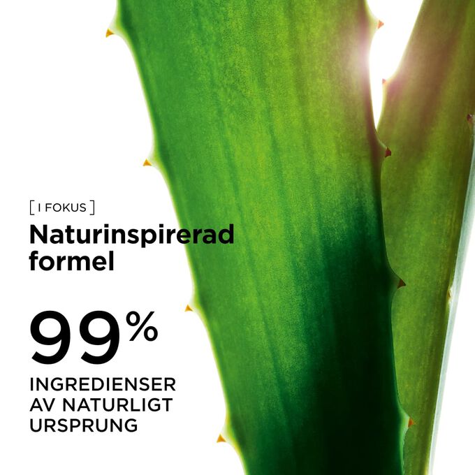 Formel med ingredienser av naturligt ursprung i Self Tanning Glow Concentrate f&ouml;r ansikte.