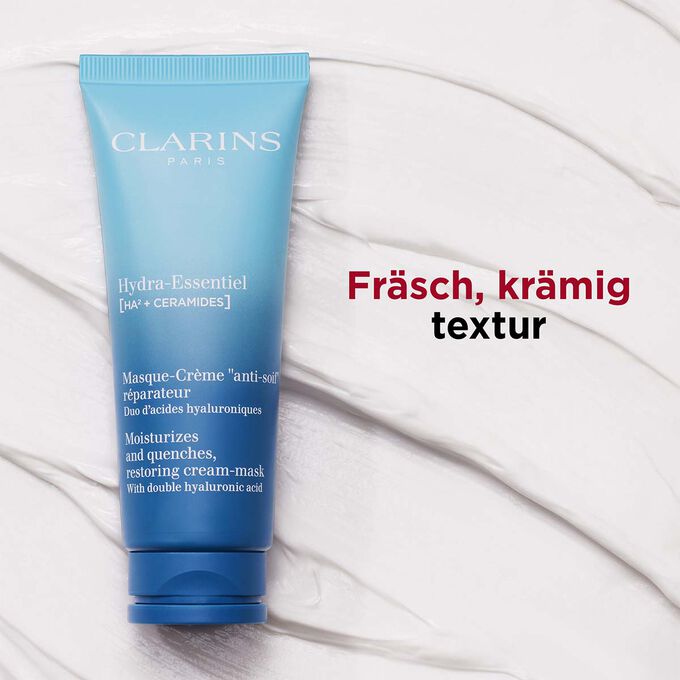 Hydra Essentiel Mask med fr&auml;sch och kr&auml;mig textur.