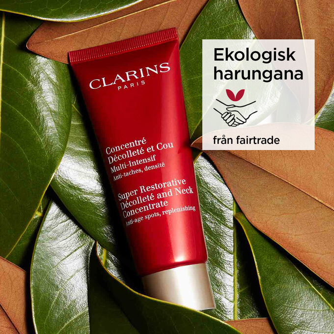 Super Restorative D&eacute;collet&eacute; & Neck Concentrate 75&nbsp;ml med ekologisk harungana fr&aring;n fairtrade