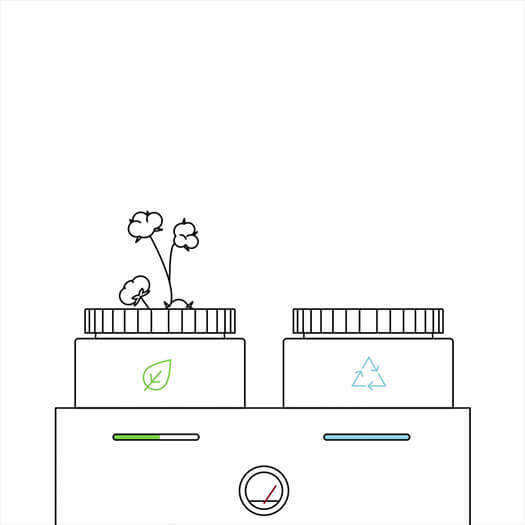 Gif som förklarar utformningen av den exklusiva säsongsanpassade presentpåsen