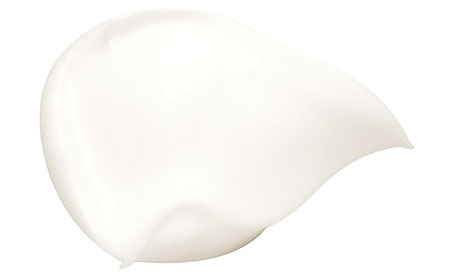 Produkt rik kräm textur med spf