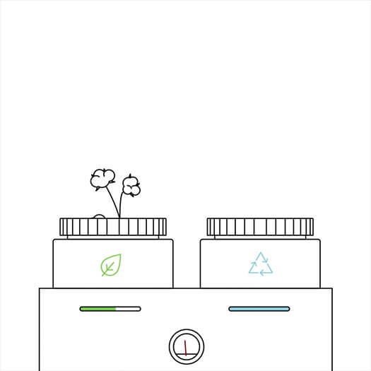Gif som förklarar utformningen av den exklusiva säsongsanpassade presentpåsen