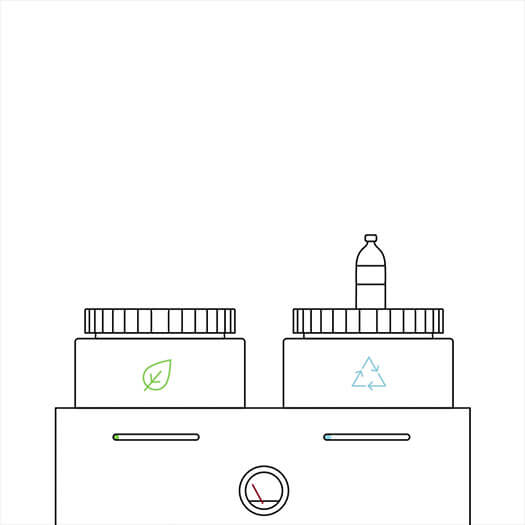 Gif som förklarar utformningen av den exklusiva säsongsanpassade presentpåsen