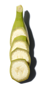 Grön banan