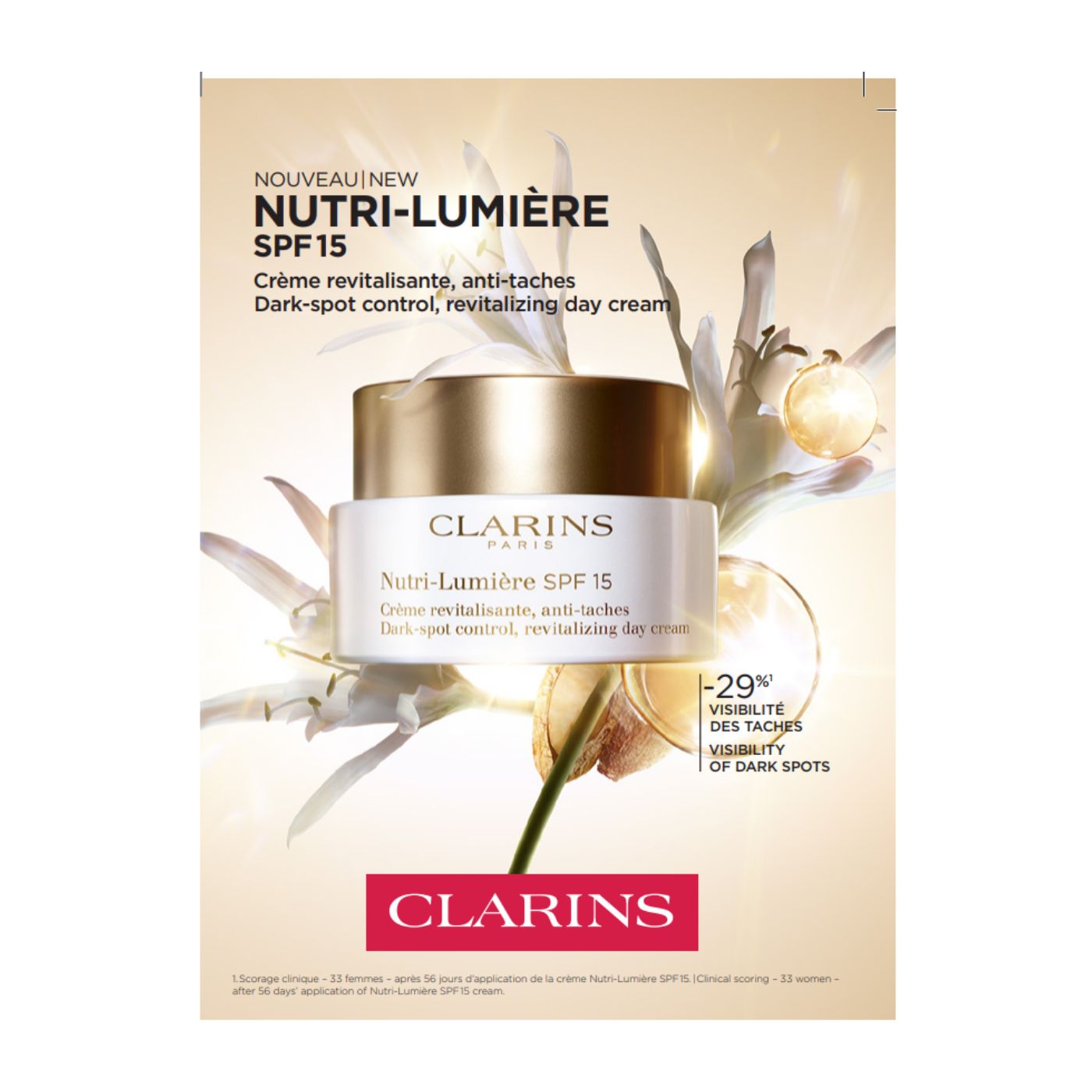 Nutri SPF15 cream sample 2ml