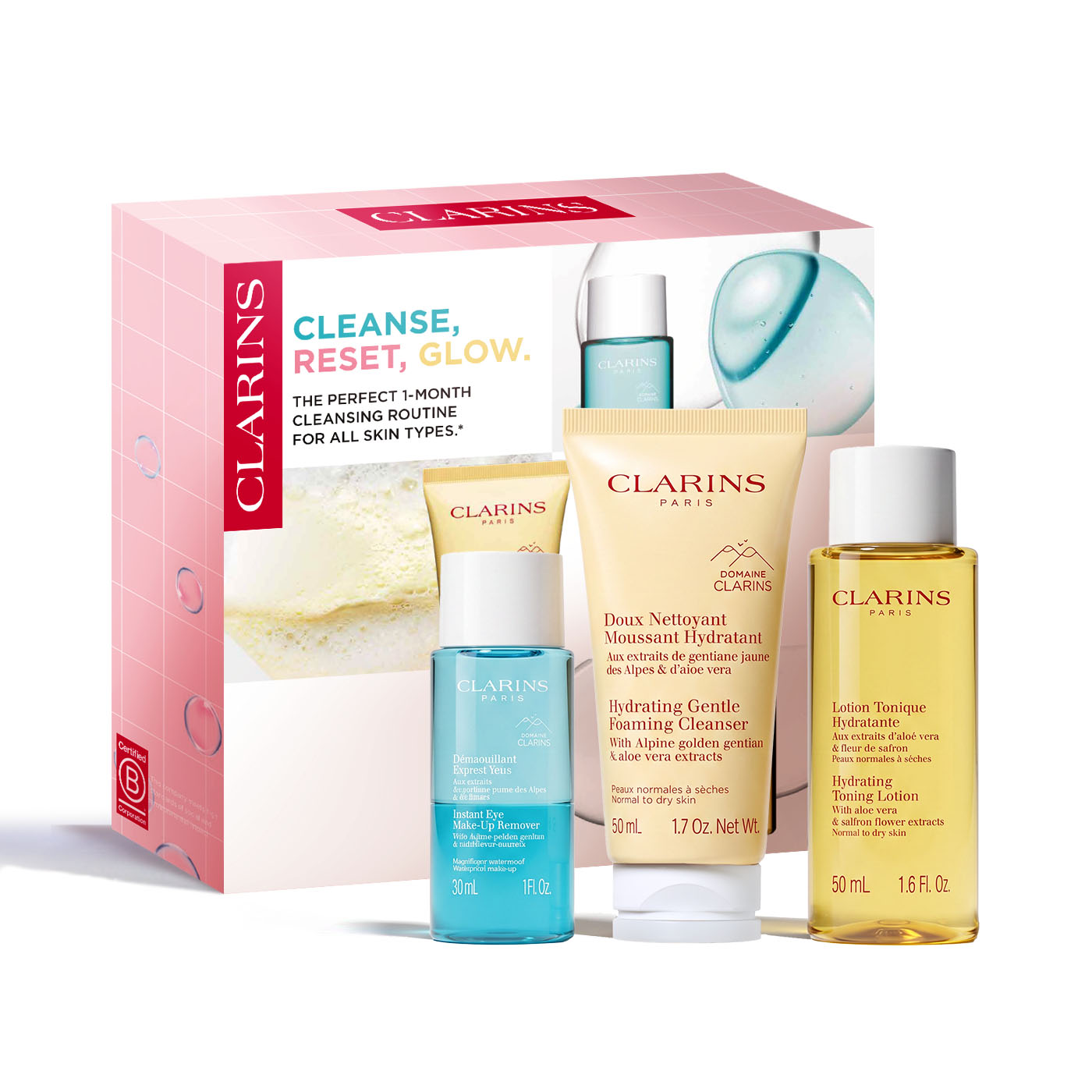 Cleanse, Reset, Glow - Your On-the-Go Cleansing Routine